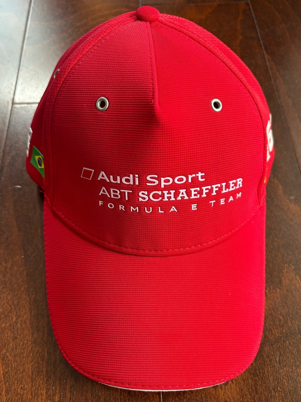 Audi Sport ABT Schaeffler Formula E Team Hat, Red, Adjustable Back, NWOT
